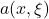 a(x,\xi)